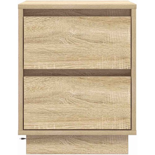  Noćni ormar s ladicama 2 pcs Sonoma hrast 39 x 34,5 x 50 cm Slike