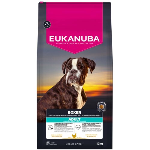 Eukanuba Adult Breed Care Boxer - 2 x 12 kg Slike