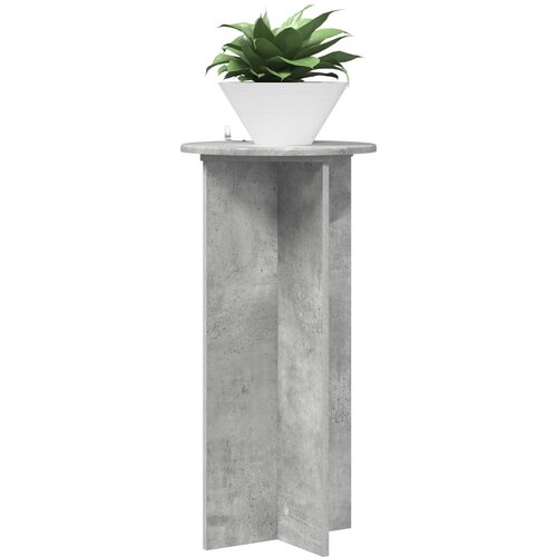  Stalak za biljke 2 pcs Betonska siva 40 x 40 x 80 cm Slike