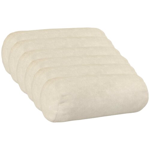  Presvlaka za jastuk 6 pcs HEERLEN Krem &amp;Oslash; 15 x 40 cm Slike