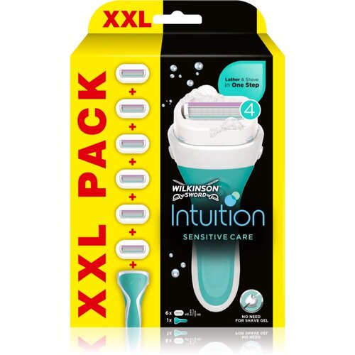Wilkinson Sword Intuition Sensitive Care brijač + zamjenske glave 1 kom Cijene
