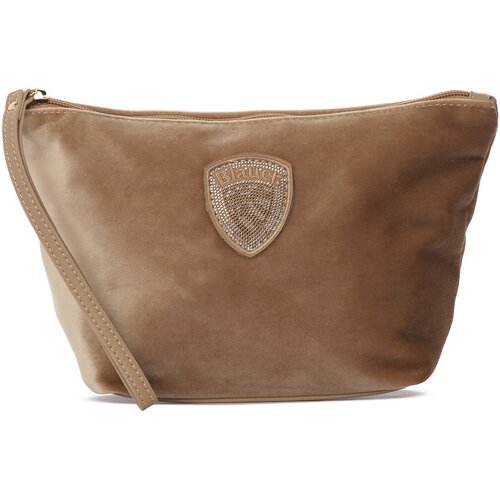 Blauer Torbe BEI VELVET CLUTCH Bež Slike