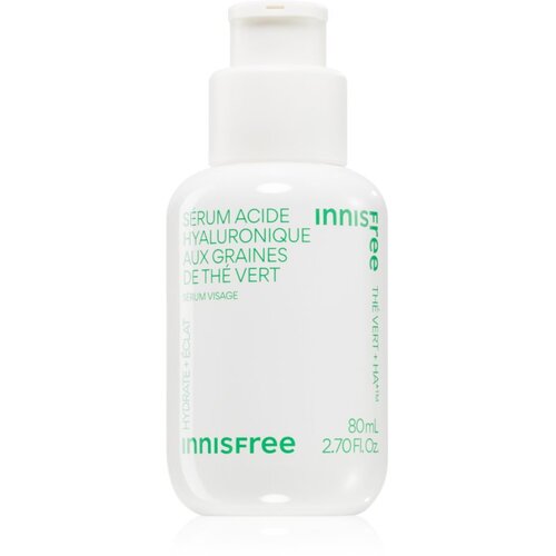 Innisfree Green Tea Seed Hyaluronic Serum umirujući serum za lice za sjaj i hidrataciju 80 ml Cijene