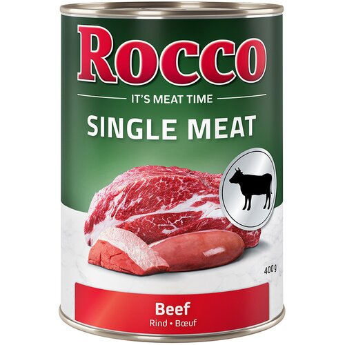 Rocco Ekonomično pakiranje Single Meat 24 x 400 g Govedina Cijene