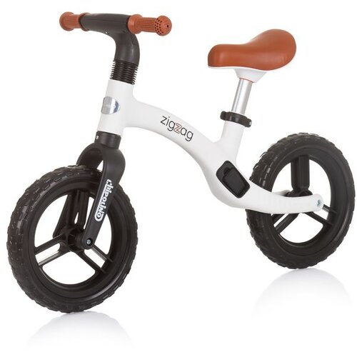 Chipolino bicikl bez pedala Zig Zag Black/White Cene