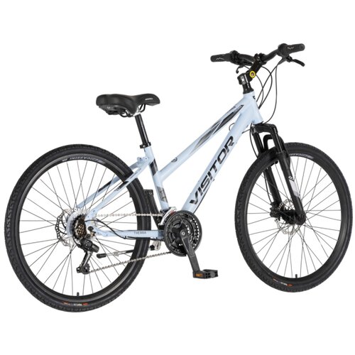 Visitor bicikl mtb crx d2 26&amp;quot; amortizer alu 15&amp;quot; disk hidraulika 21 brzina 142-165cm (s) svetlo plavi 1262096 Slike