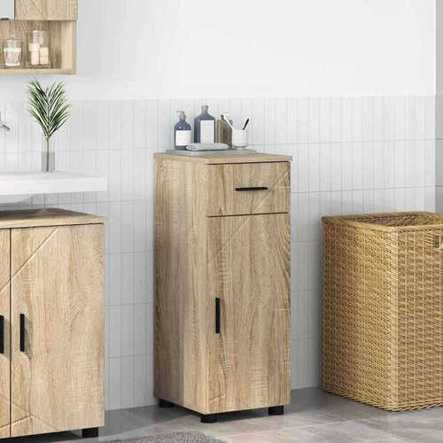 vidaXL Kupaonski ormar sonoma hrast 30 x 35 x 80 cm Konstruirano drvo Cijene