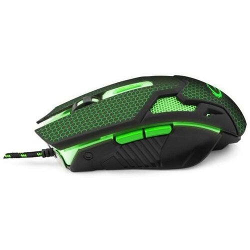 Esperanza Miš ESPERANZA GAMING COBRA 6D MX207, 2400dpi, GREEN, ergonomic, EGM207G Cijene
