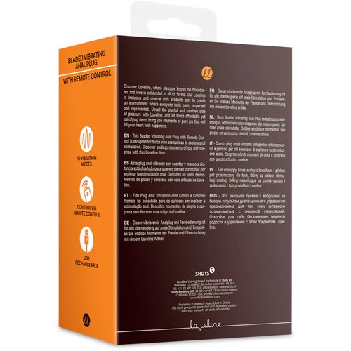 Chrystalino by Shots masažer prostate Licorice Black Slike