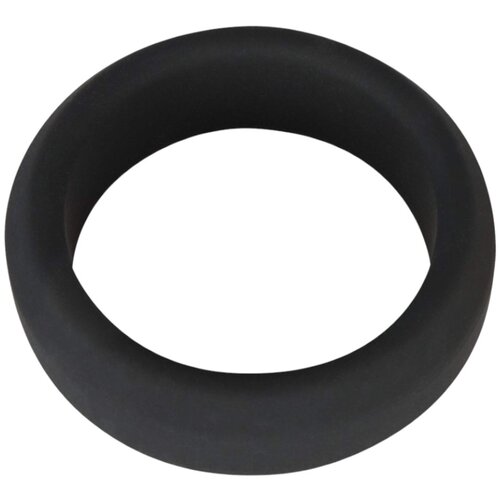 Black Velvets Black Velvet - prsten za penis debelih stijenki (3,8 cm) - crn Slike