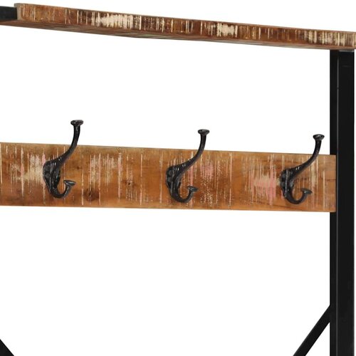 vidaXL Stalak za odjeću Višebojni 80x40x190 cm puno drvo obrađeno Cijene