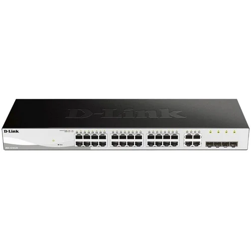 Switch DLINK 24-port Smart mngd 4x SF...