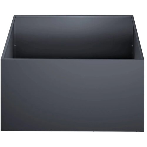  Vrtna saksija Antracit 40 x 40 x 30 cm Čelična vrata - Antracit 40 x 40 x 30 cm 1 Slike