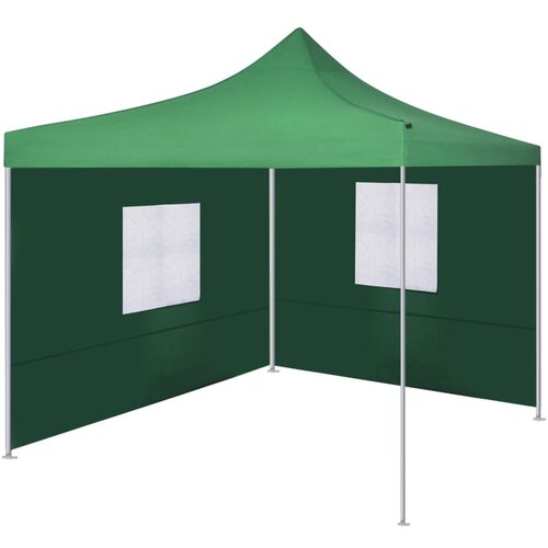 VidaXL Sklopivi &amp;scaron;ator s 2 zida 3 x 3 m zeleni Slike