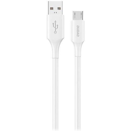 Dudao MICRO USB KABEL 6A 1,2M ZA ANDROID TELEFONE, HITRO POLNJENJE, BEL, (5000259878) Cene