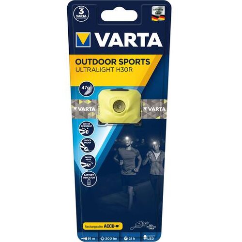 Varta baterijska lampa Outdoors Sports Ultralight limet Cene