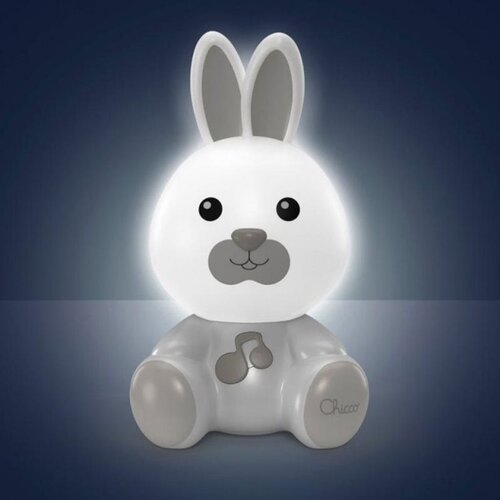 Chicco First Dreams Bunny nočna lučka z melodijo 0m+ 1 kos Slike