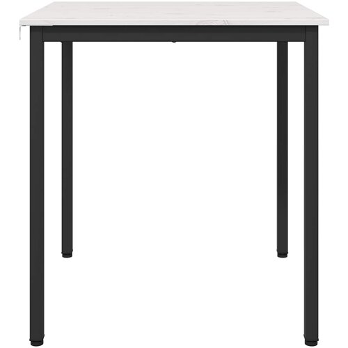  Stol za objedovanje Bijelo 70 x 70 x 75 cm Čvrsto borovo drvo Slike