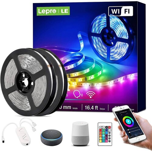 WIFI 10m set led trak rgb IP20 - 2x5m 5050 smd Cene