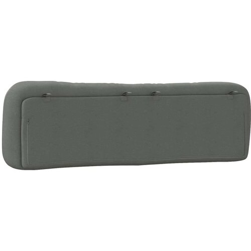 vidaXL Vzglavna stranica temno siva 180 cm blago Cene