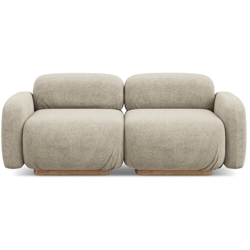Makamii Bež sofa od bouclé tkanine 190 cm Ailani – Cijene