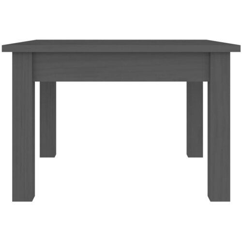  Stolić za kavu sivi 45x45x30 cm od masivne borovine Slike