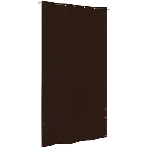 Balkonski zastor smeđi 140 x 240 cm od tkanine Oxford Cijene