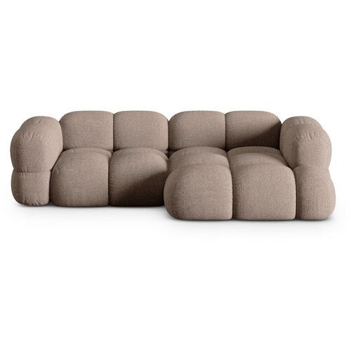 Cosmopolitan Design Smeđa kutna garnitura (s desnim kutom/s ležaljkom) Loretto – Cijene