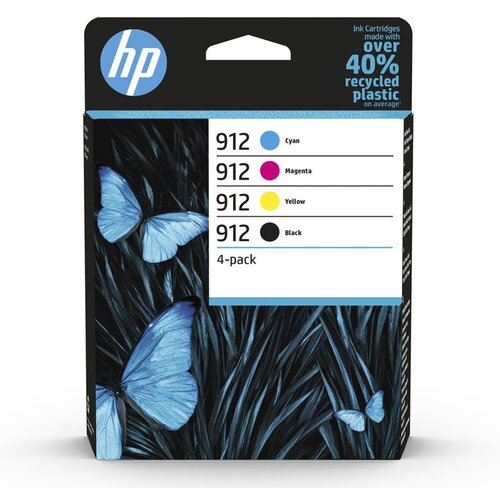 HP Komplet kartuš 6ZC74AE nr.912 (BK/C/M/Y), original Cene