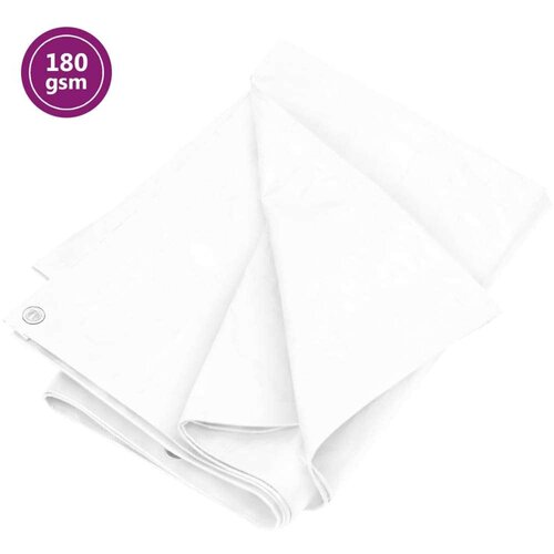 vidaXL Ponjava 180 g/m&sup2; 3x5 m bela HDPE Cene
