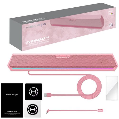 Edifier Gaming soundbar HECATE G1500 Bar (roza), (21165141) Cene