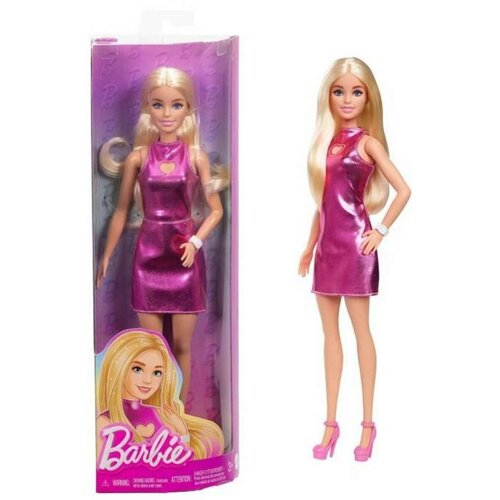  Fashionistas lutka št. 230 v roza kovinski mini oblekici - 1 k. Cene