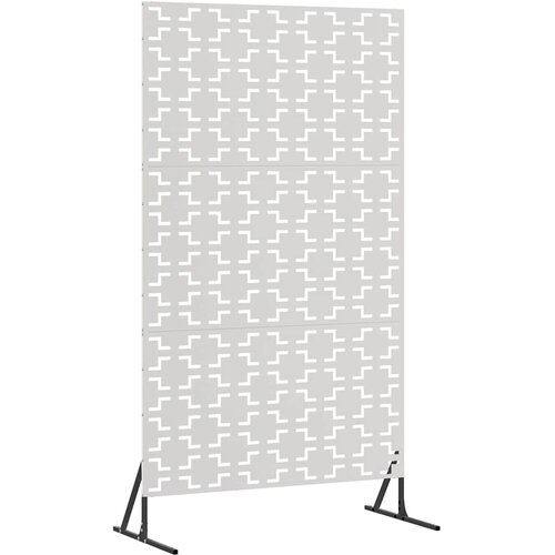  Zaslon za privatnost 100 x 50 x 180 cm Nehrđajući čelik Srebrna Slike