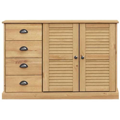  Komoda s ladicama VIGO 113 x 40 x 75 cm od masivne borovine Slike