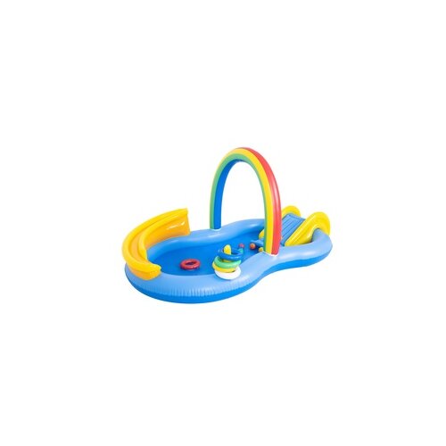 Jilong Bazen za igru Rainbow sa prskalicom 122x104cm Cene