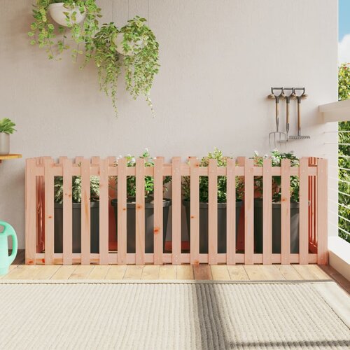 vidaXL Vrtna visoka greda z ograjico 200x50x70 cm trden les douglas Cene