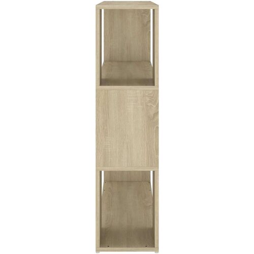 VidaXL Knjižna omara za razdelitev prostora sonoma hrast 100x24x94 cm Slike
