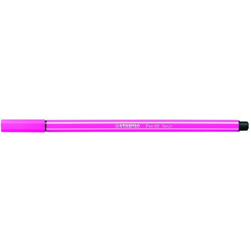 Stabilo fiber pen pen 68, neon roza, (21655673) Cene