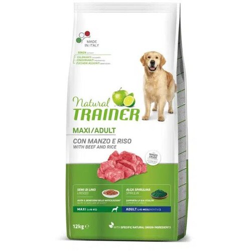 Natural trainer trainer natural dog hrana za pse, govedina i pirinač, za odrasle pse, velikih rasa, 3kg Cene