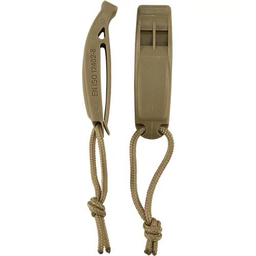 Brandit Signal Whistle Molle 2 Pack camel