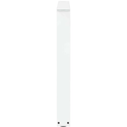  Noge za blagovaonski stol V-oblika 3 kom bijele 90x(72-73 3) cm Slike