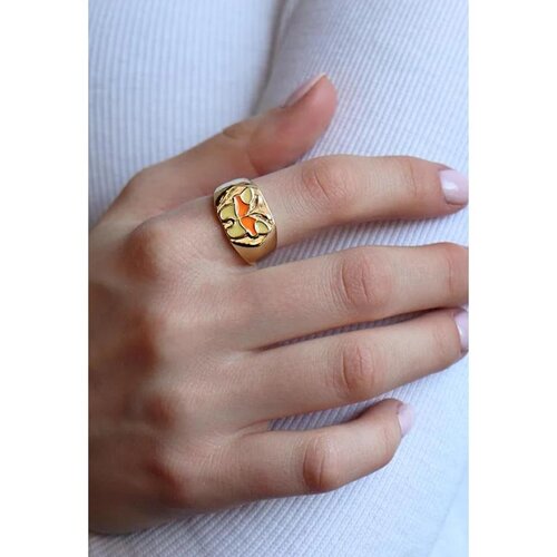 Fenzy eleganten prstan, Art529, zlate barve Slike