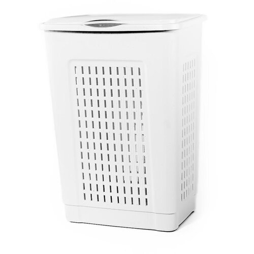 Sanja Ippi korpa za veš sa poklopcem 50L - bela Cene