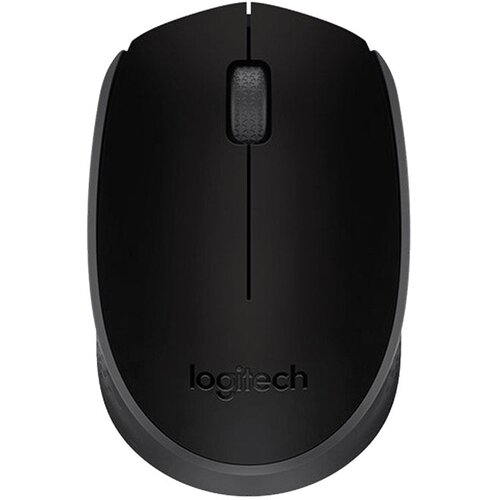 Logitech Mi&amp;scaron; usb 3tipke optički bežični m171 logitech crni blister Slike