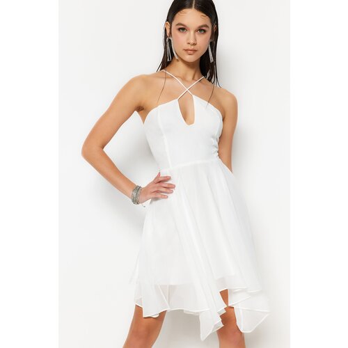 Trendyol Dress - Ecru - Skater Slike