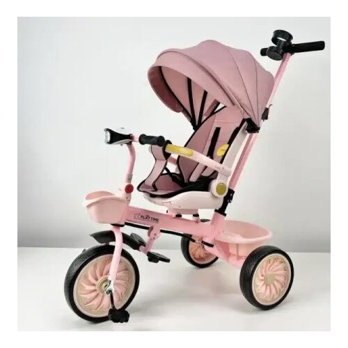 Playtime trcikl za decu sa rotirajućim sedi&scaron;tem koje se obara 4001 roze Cene