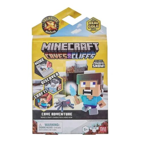 Treasure X Minecraft set Cave adventure Cene