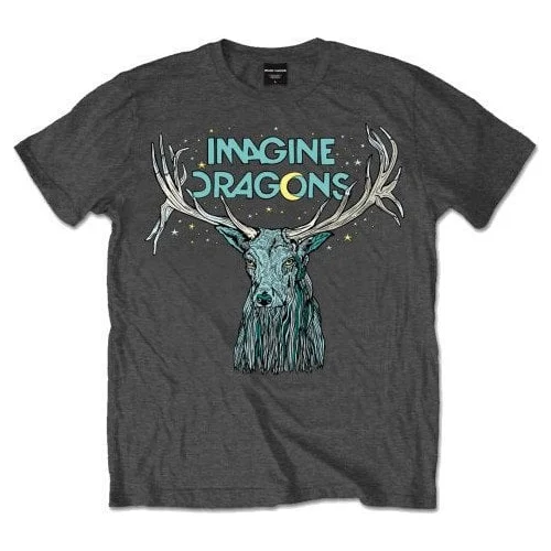 Imagine Dragons Košulja Elk In Stars Charcoal XL