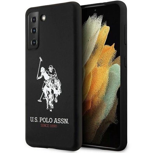 U.S. Polo Assn. U.S. POLO ASSN OVITEK SILIKONSKI LOGO ZA SAMSUNG GALAXY S21 ČRN, (21834450) Cene
