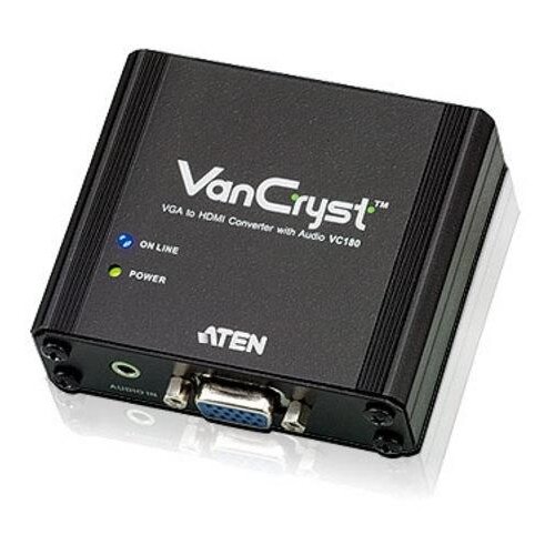 Aten VGA to HDMI Audio /Video converter Slike